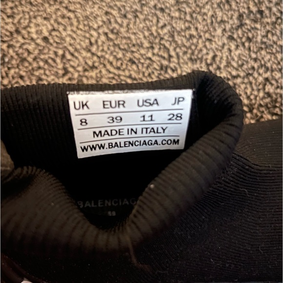 Balenciaga black sock sneakers - Picture 4 of 4